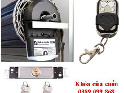 Các loại ổ khóa cửa cuốn phổ biến và sự cố thường gặp